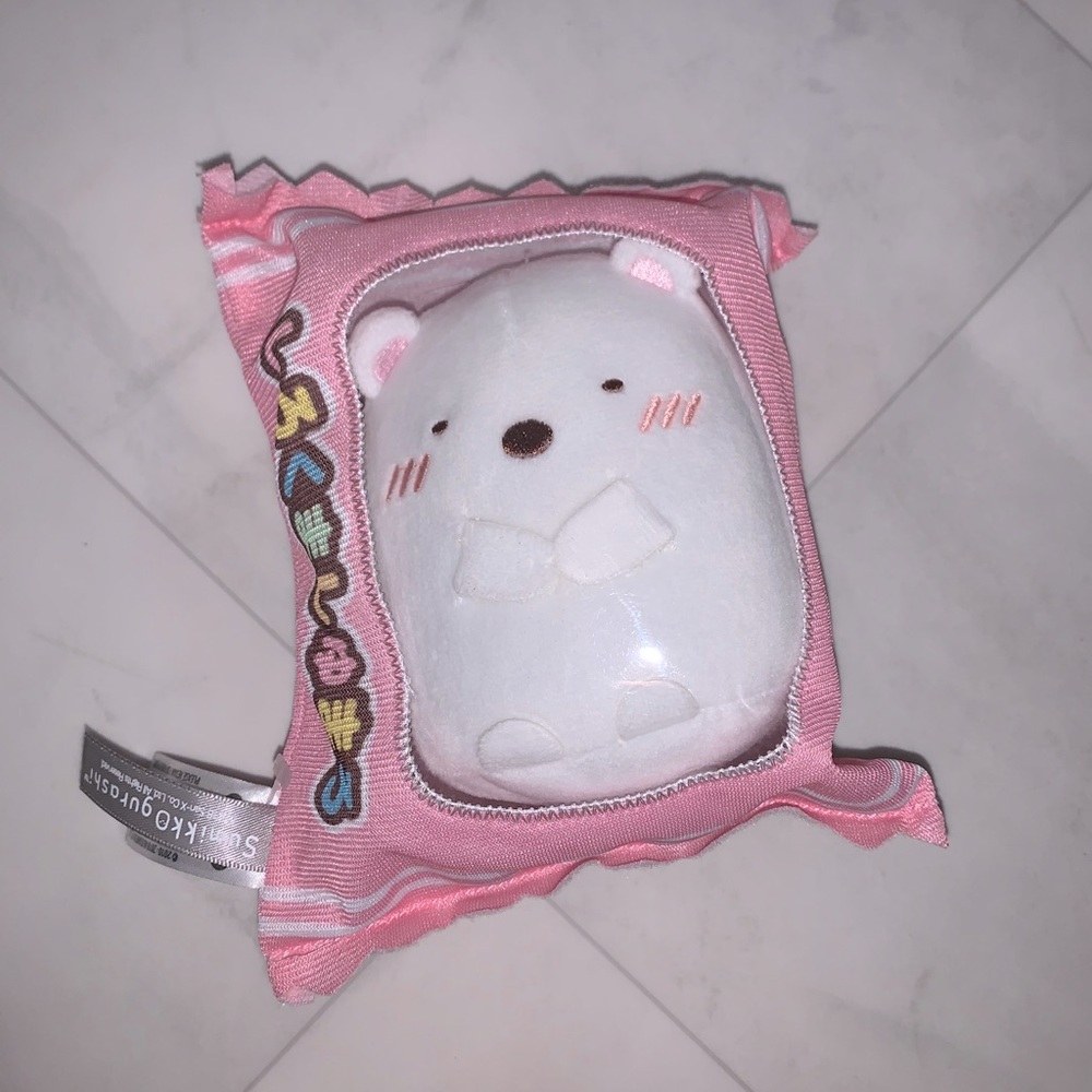 Sumikko Gurashi bear candy/snack style plush!